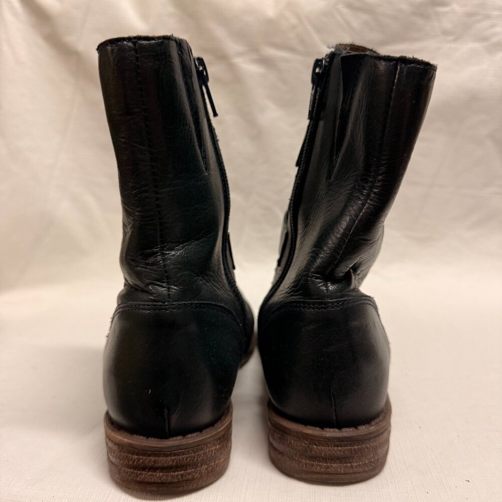 Miz Mooz Leighton Ocean Leather Strapped Ankle Boots - Size EU 37 - Picture 6 of 9